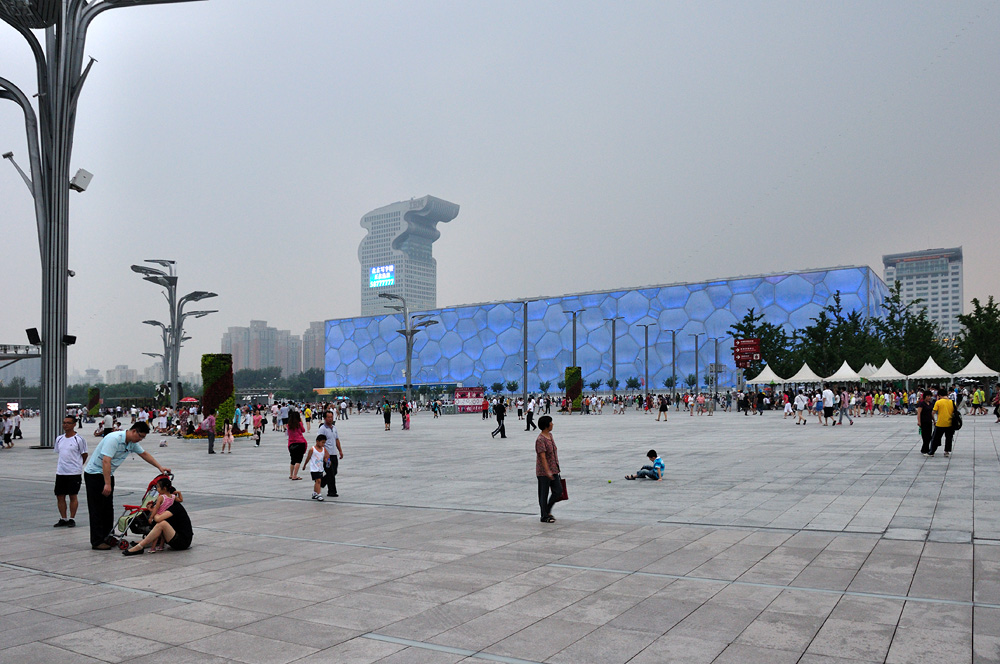 DSC90_29077NW.jpg - Plavecký stadion - Vodní kostka / Beijing National Aquatics Center - Water Cube