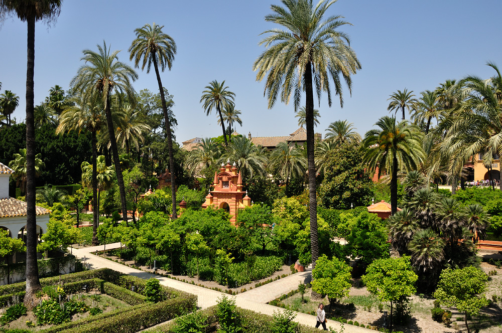 DSC90_04969NW.jpg - Sevilla - zahrady královského paláce Alcázar