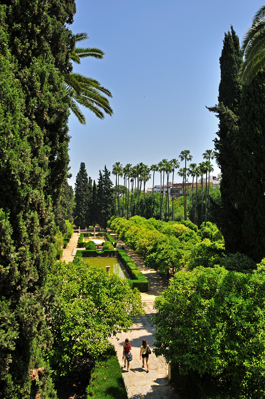 DSC90_04970NW.jpg - Sevilla - zahrady královského paláce Alcázar